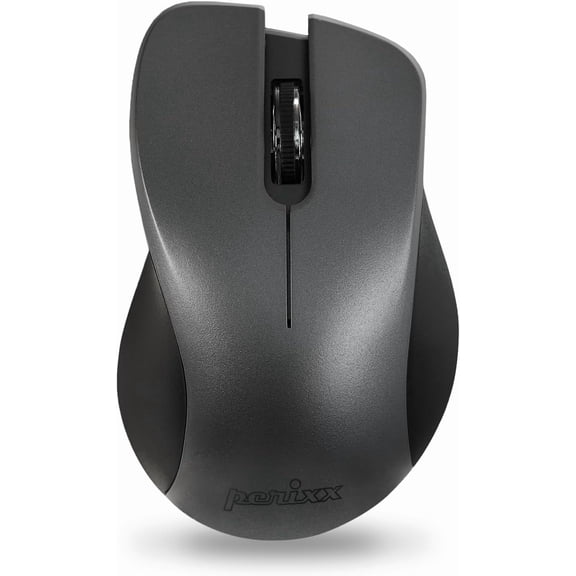 GHDYYPPDEHG-PERIMICE-821IB Wireless Bluetooth Mouse - Silent Click - Ergonomic Design - Iron Black