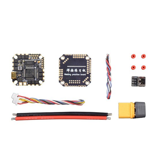 GHF722AIO-HD 40A AIO Baro OSD F722 Flight Controller BLHELIS 40A 4in1 ESC 2-6S for FPV Freestyle Cinewhoop