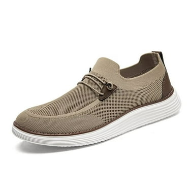GHFKKB Men's Casual Shoes Loafers Shoes Slip On Light Anti-Skid Walking Shoes