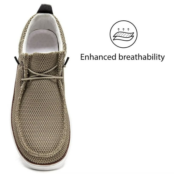GHFKKB Men's Casual Shoes Loafers Shoes Slip On Light Anti-Skid Walking Shoes