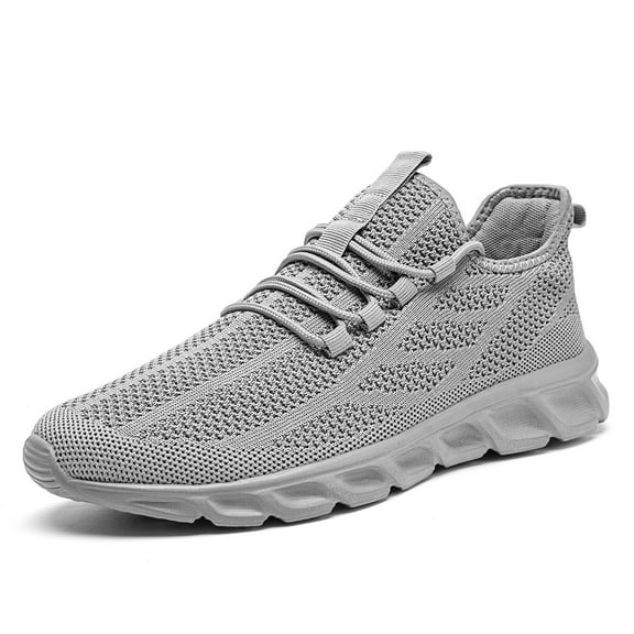 GHFKKB Men's Shoes Casual Sneakers Mesh Running Shoes Breathable Outdoor Sports Fitness Walking Shoes Lightweight