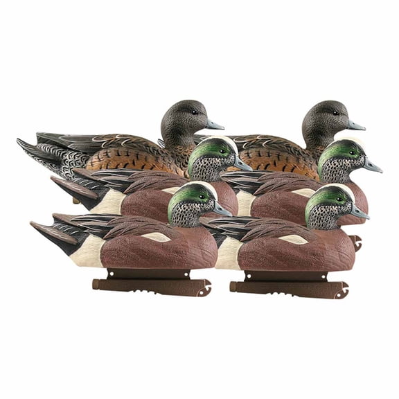 GHG Decoy Systems Life-Size Wigeons, Decoy 6 Pack
