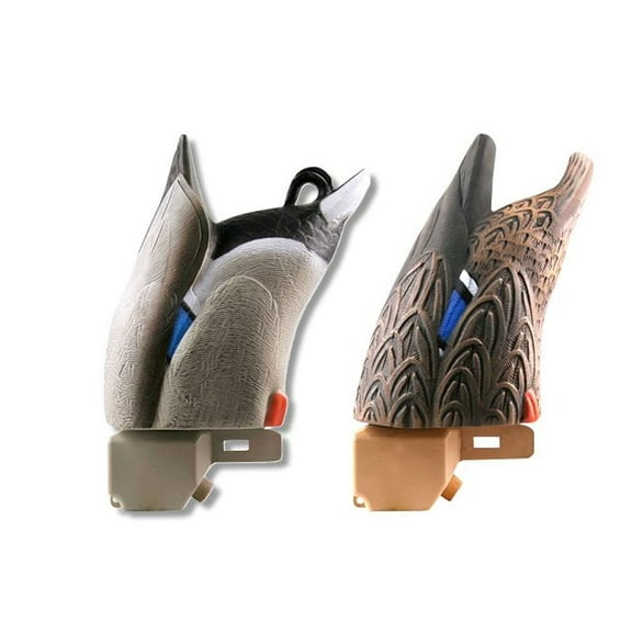 GHG Over-Size Mallard Butt-Up Feeder Duck Decoy 2PK