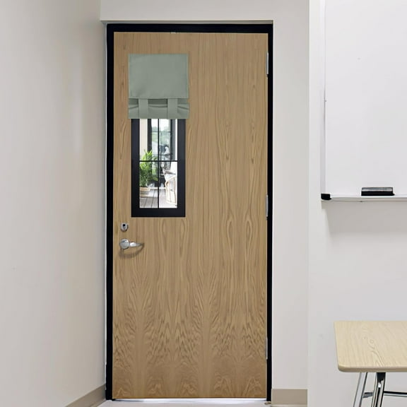 GHGSDH-RYB Home Door Curtains for Small Windows, Full Privacy Protect Room Darkening Sides Drapes for Classroom Door Window Kitchen, 1 Panel, Lime-Green W12 x L30