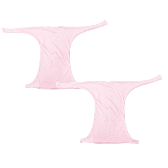 GHIIYER 2Pcs Curly Hair Plopping Towel Wrap, Soft Absorbent Hair Turban for Long Short Wet Hair, Shower Travel Supplies Pink One Size
