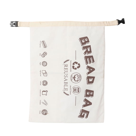 GHIIYER Bread Bags for Homemade, Reusable Cloth Bag, Easy to Clean, Kitchen Storage Containers A Size A