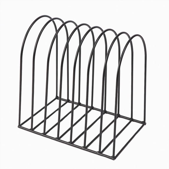 GHIIYER Desktop Wall Storage Rack Hat Rack Store Shelf Rack Home Desktop Display Craft Supplies Black One Size
