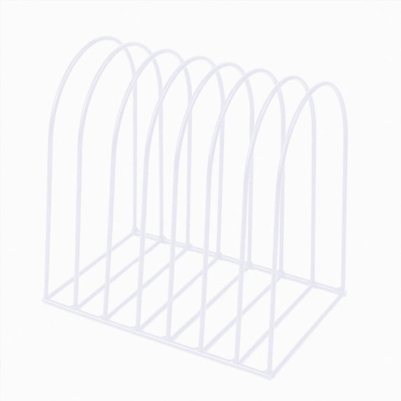 GHIIYER Desktop Wall Storage Rack Hat Rack Store Shelf Rack Home Desktop Display Craft Supplies White One Size