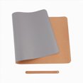 thumbnail image 1 of GHIIYER Leather Desk Pad Protector Non Slip Computer Desktop Mat for Office and Home Use A One Size, 1 of 4