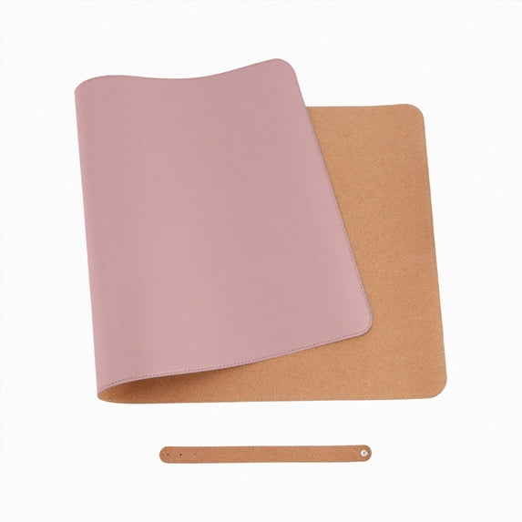 GHIIYER Leather Desk Pad Protector Non Slip Computer Desktop Mat for Office and Home Use C One Size