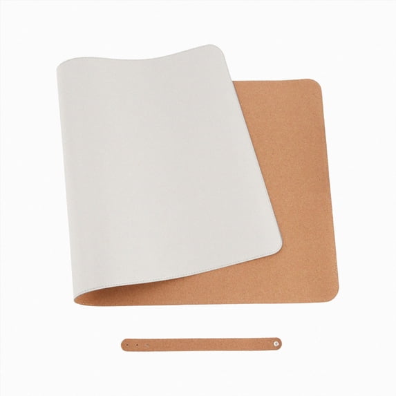 GHIIYER Leather Desk Pad Protector Non Slip Computer Desktop Mat for Office and Home Use D One Size