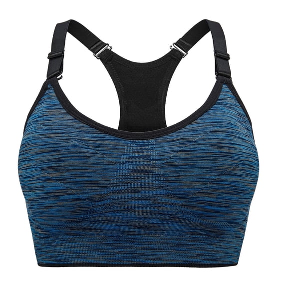 GHIIYER Women Sports Yoga Fitness Bras Running Tank Tops Stretchy Wirefree Workout Bra Size 2XL