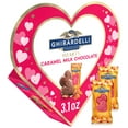 thumbnail image 1 of GHIRARDELLI Caramel Milk Chocolate Hearts Gift Box, 3.1 oz, 1 of 9