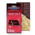 thumbnail image 1 of GHIRARDELLI PREMIUM DARK Crispy Rice Dark Chocolate Bar, 3.5 oz Bar, 1 of 16