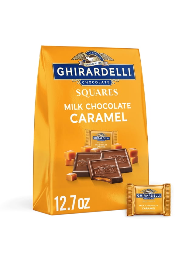 Milk Chocolate Caramel SQUARES, 12.7 oz Bag