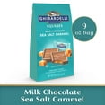 thumbnail image 1 of GHIRARDELLI Milk Chocolate Sea Salt Caramel Chocolate Squares, 9 oz Bag, 1 of 9