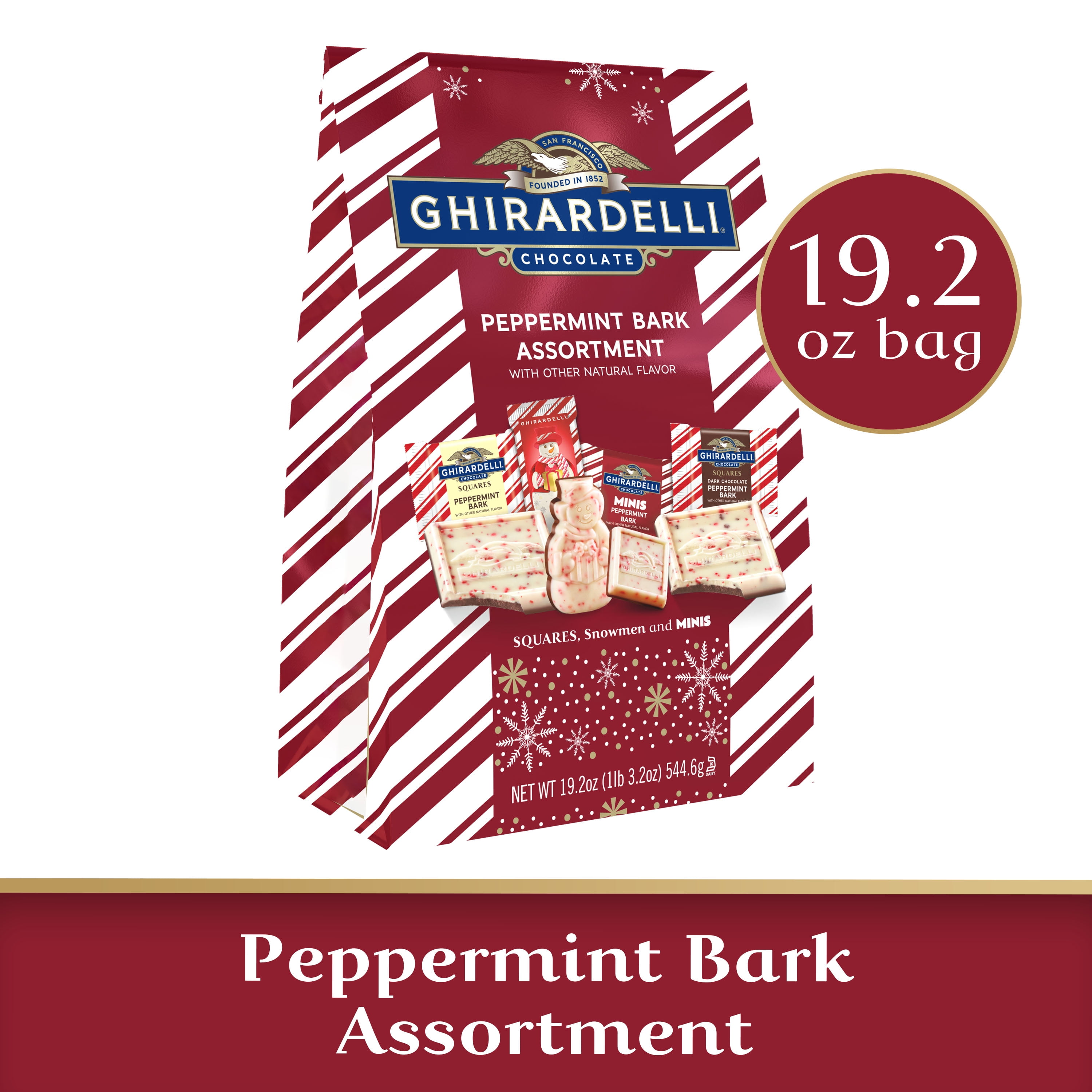 GHIRARDELLI Peppermint Bark Assortment, 19.2 oz Bag - Walmart.com