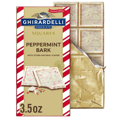 GHIRARDELLI Peppermint Bark Bar, 3.5 oz Bar