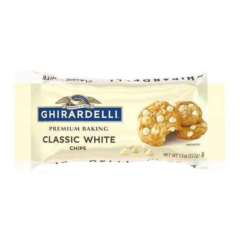 Pack of 2 - Ghirardelli Classic White Premium Baking Chips, 11 oz