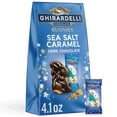 thumbnail image 1 of GHIRARDELLI Easter Sea Salt Caramel Dark Chocolate Bunnies, 4.1 oz Bag, 1 of 7
