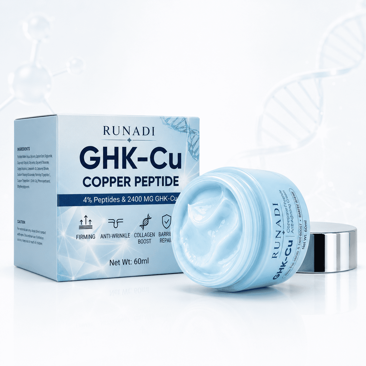 ghk cu peptide cream benefits Copper Beauty Products for Skin Care BPC-157 + TB-500 Blend HARDCORE SERIES Size x Gauge x Needle Length:3cc 25g x 5/8