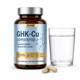 thumbnail image 1 of GHK-Cu Copper Peptide Supplement, 120 Vegan Capsules High Potency Promotes Skin Repair, Radiant Skin Elasticity, Anti-Aging & Hair Growth Support, 1 of 8