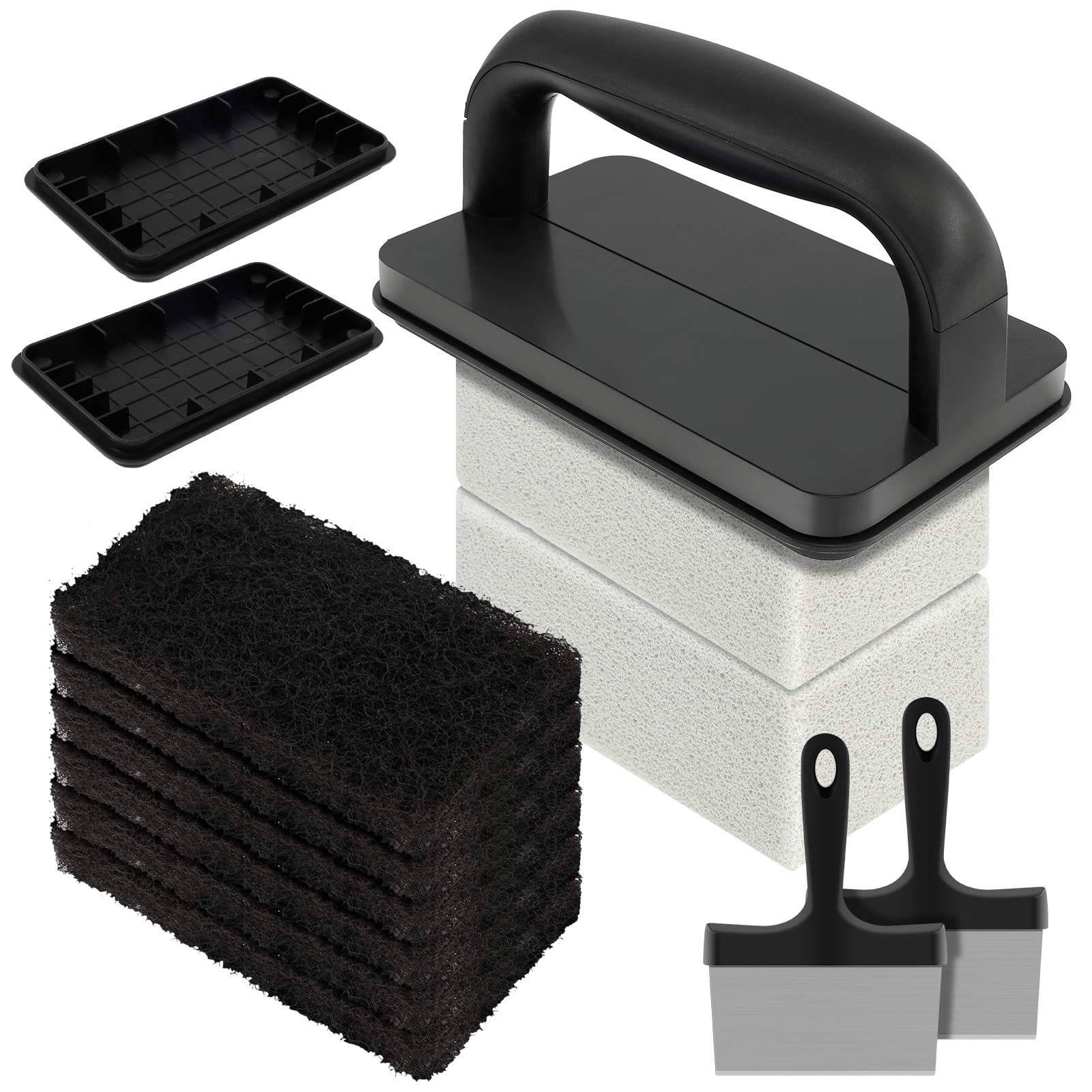 Ghojet 15 Piece Griddle Cleaning Kit for Blackstone Griddle, Cast
