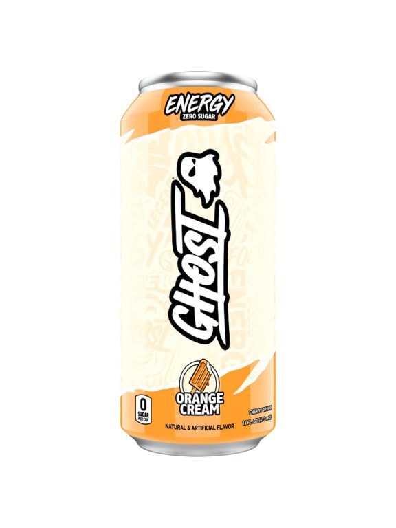ENERGY Zero Sugar Energy Drink, Orange Cream, 200mg Natural Caffeine, 16 fl oz Can