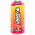 thumbnail image 1 of GHOST® ENERGY Zero Sugars Energy Drink, Strawbango, 200mg Natural Caffeine, 16 fl oz Can, 1 of 15