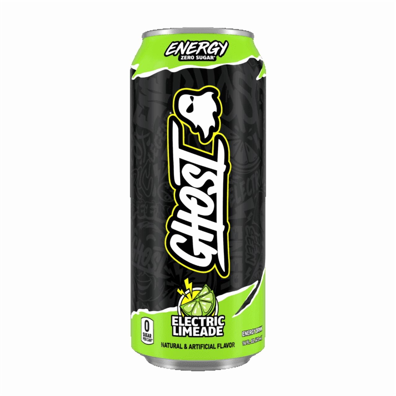 GHOST® Zero Sugars, Strawbango Margarita Flavor Energy Drink, 16