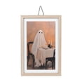 thumbnail image 1 of Ghostly Dinner Framed Wall Art, Multicolor, 8" x 12", Halloween by Way To Celebrate, 1 of 7