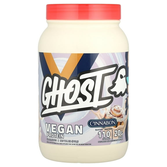 Ghost Vegan Protein, Cinnabon, 2 lb (910 g)