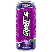 GHOST® ENERGY Zero Sugars Energy Drink, Welch's Grape, 200mg Natural Caffeine, 16 fl oz Can