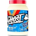 thumbnail image 1 of GHOST Whey Protein Powder, Chips Ahoy - 2LB Tub, 25G of Protein - Chocolate Chip Cookie Flavored Isolate, Concentrate & Hydrolyzed Whey Protein Blend, 1 of 4