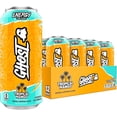 thumbnail image 1 of GHOST Zero Sugar Energy Drink, Tropical Mango, 16 oz Can, 12 Pk, 1 of 6