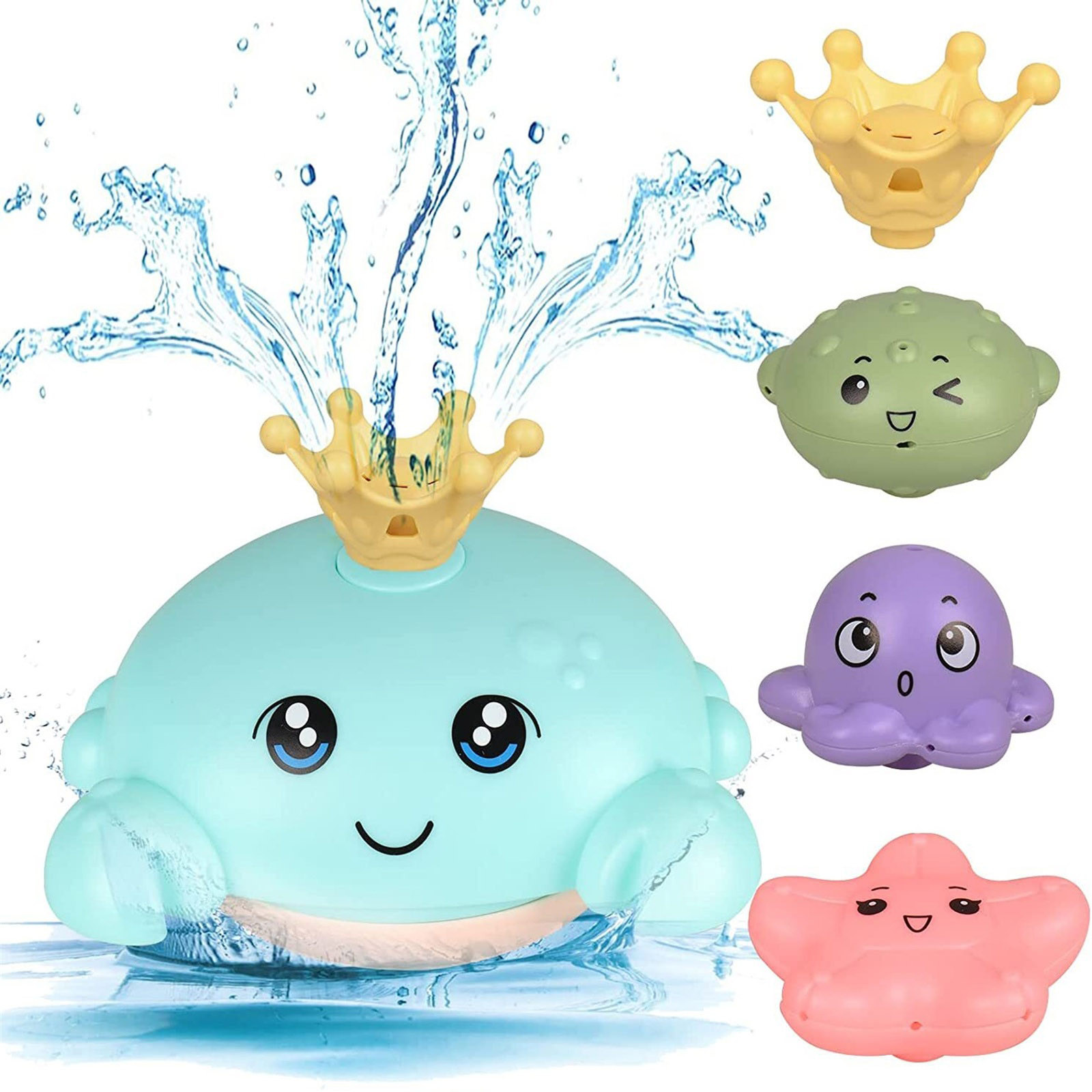 GHPKS Baby Bath Toys,Spray Swimming Pool Toy,Four Water Spray Patterns