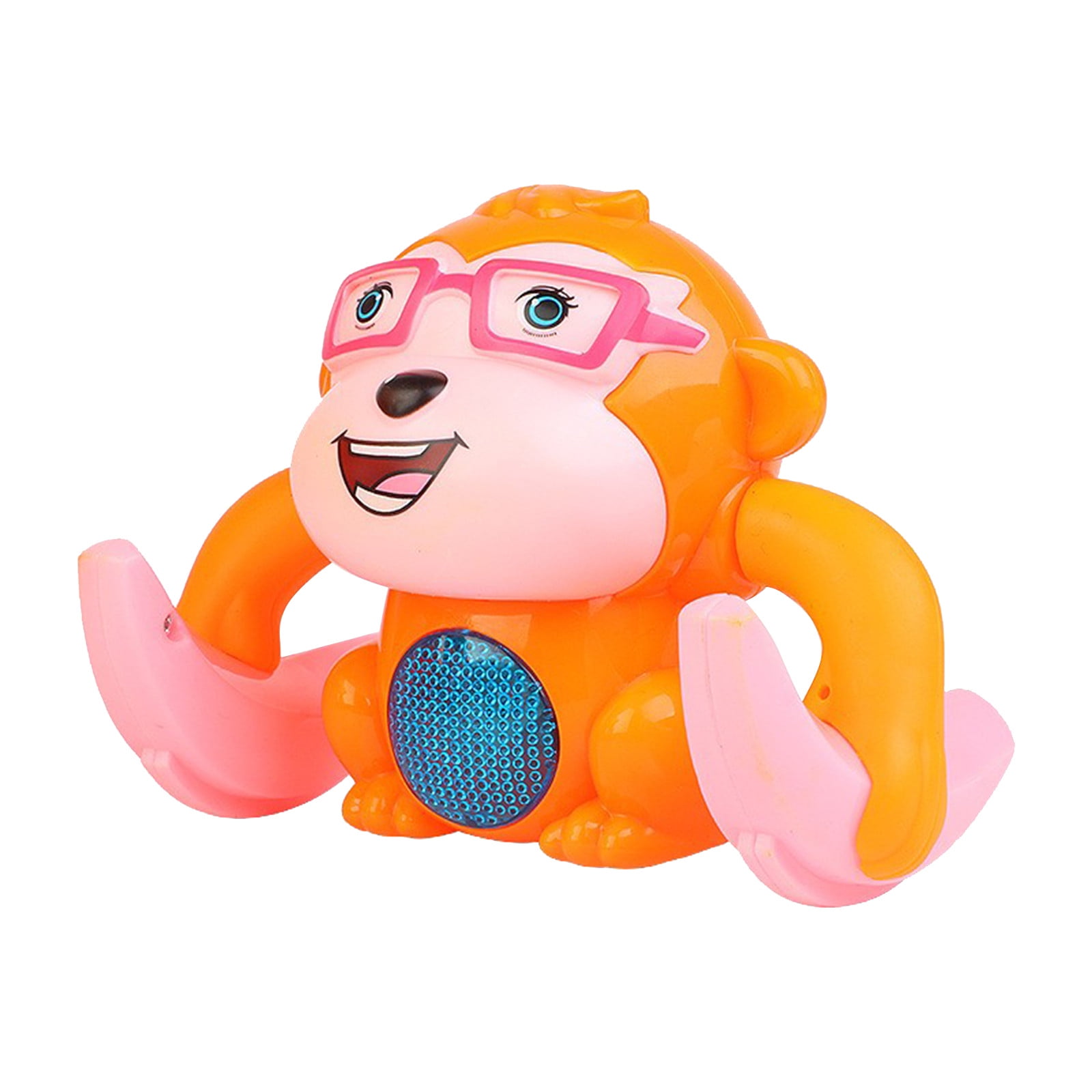 GHPKS Baby Voice Control Electric Flip Rolling Little Monkey Toy Walk