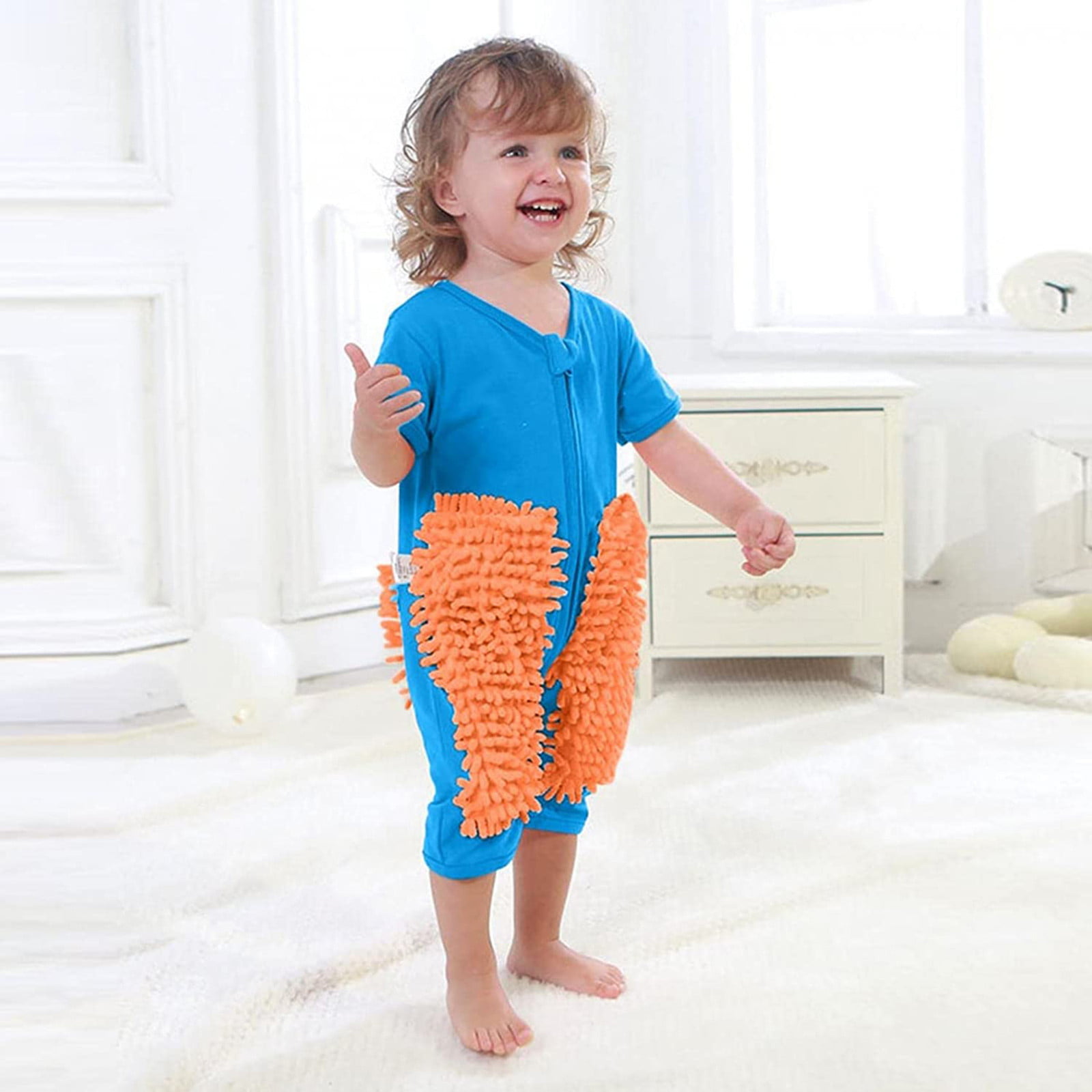 You Can Now Get a Baby Mop Onesie So Your Baby Can Help You Clean