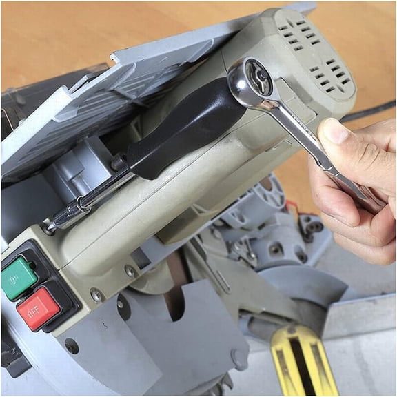 GHRTGR-1/4" Drive Spinner Handle with 1/4" Drive Sliding T-Handle and Flexible Socket Extension Bar Set(3pcs)