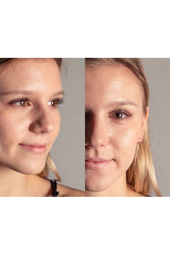 GHRTGR-18g-20g Septum Rings & Studs - Clear Plastic Septum Retainer, Daith & Hoop Ear Plugs for Work/Surgery - Plastic, Helix, Tragus, Lip Piercing Retainers