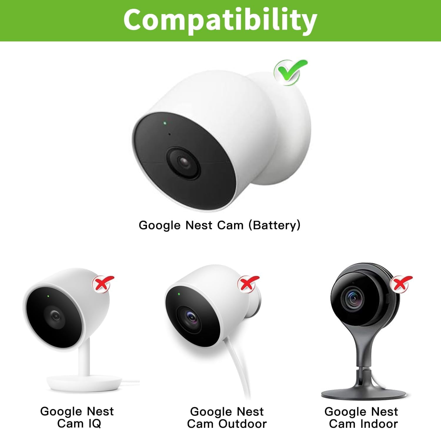 Security Camera Nest Cam Iq Indoor Power Cable Google Nest Cam - Main Image