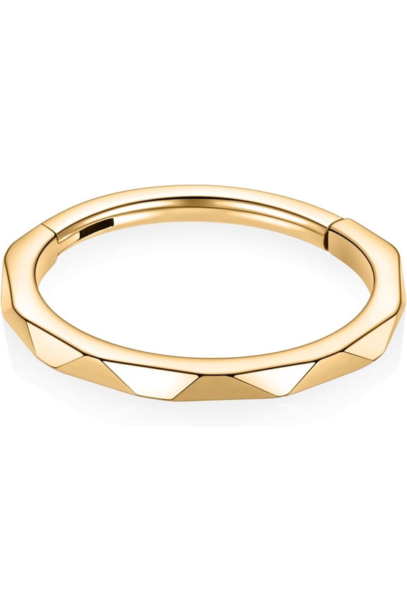 GHRTGR-20G 18G 16G 12G Nose Ring Hoop Conch Rook Daith Helix Tragus Piercing Jewelry 316L Surgical Steel Cartilage Earring Conch Hoop Earring Septum Jewelry Belly Lip Ring 5mm to 14mm