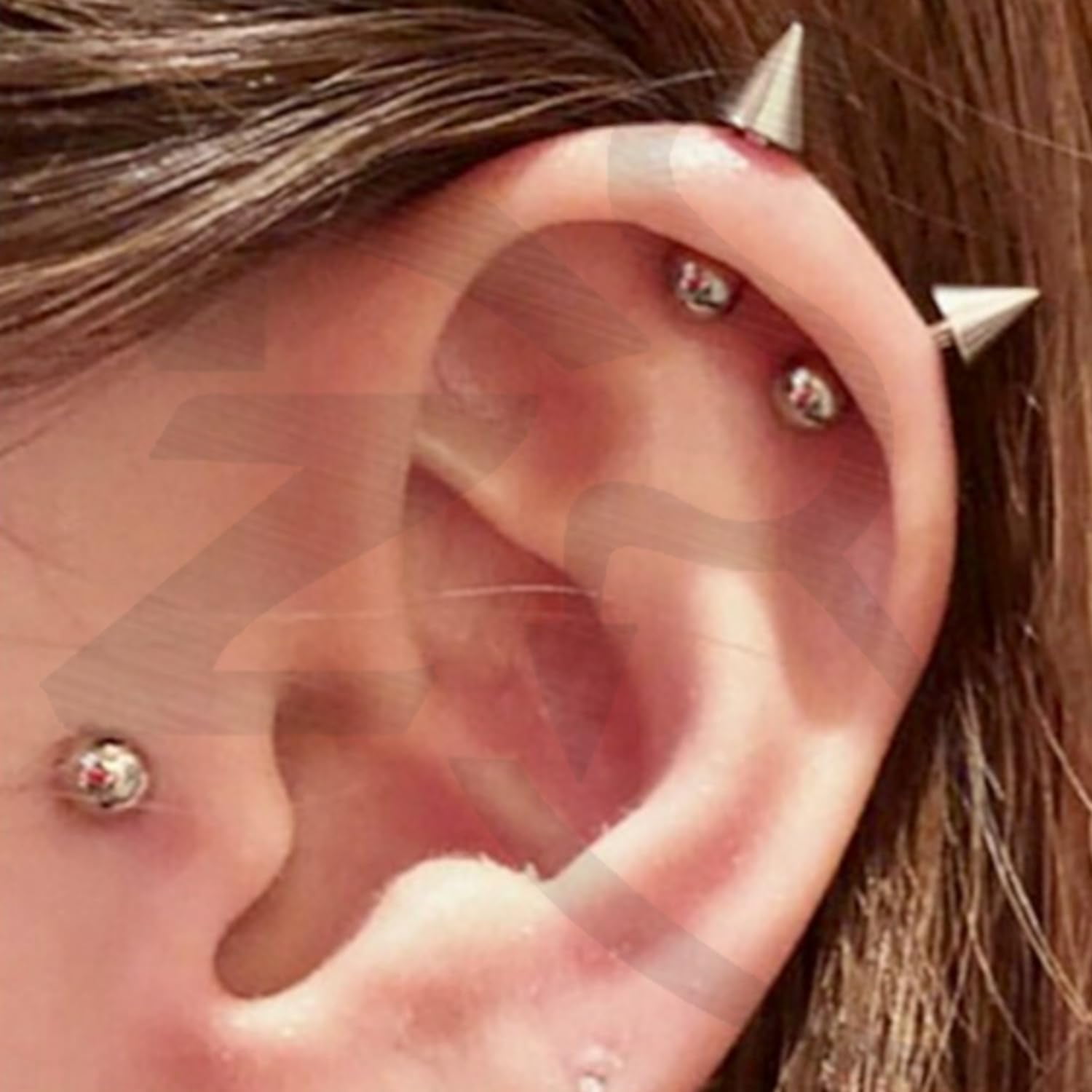 Nose Stud Bodyjewellery 3pcs 20g Nose Screw Rings Nostril