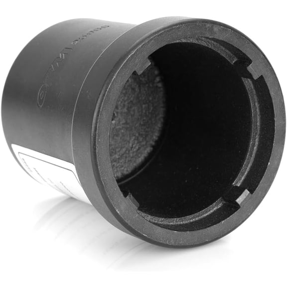 GHRTGR-25966 1/2" Drive Front Wheel Bearing Locknut Socket, 76mm x 80mm, Wheel Hub Spindle, Axle Nut Removal Tool, for Ford, GM, and Dodge