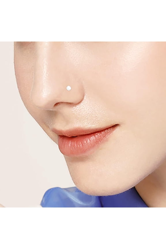 GHRTGR-38pcs Clear Piercing Retainers for Surgery Bioflex Nose Rings Belly Rings Septum Eyebrow Lip Cartilage Tragus Earring Retainer Industrial Bar Plastic Piercing Jewelry for Work