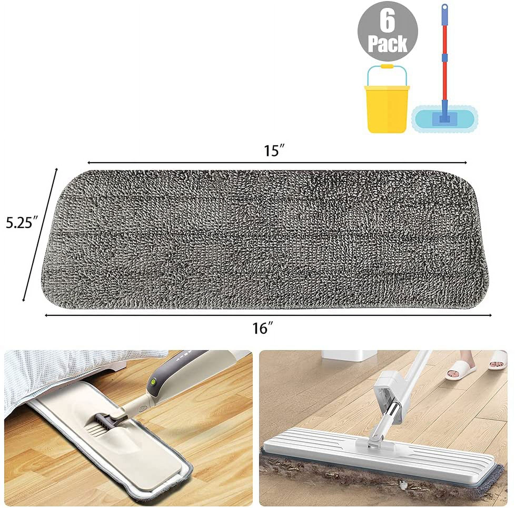 Panno Ricambio Per Mop Spray Topke Household - Testina In Microfibra Lavabile E Riutilizzabile, 43x14 Cm - 5