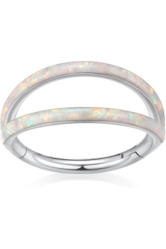 GHRTGR-Conch Jewelry 16 Gauge Earrings Nose Hoops Surgical Steel Septum Ring Nose Rings Hoops for Men Women Daith Earring Cartilage Tragus Rook Ear Lobe Piercing Jewerly