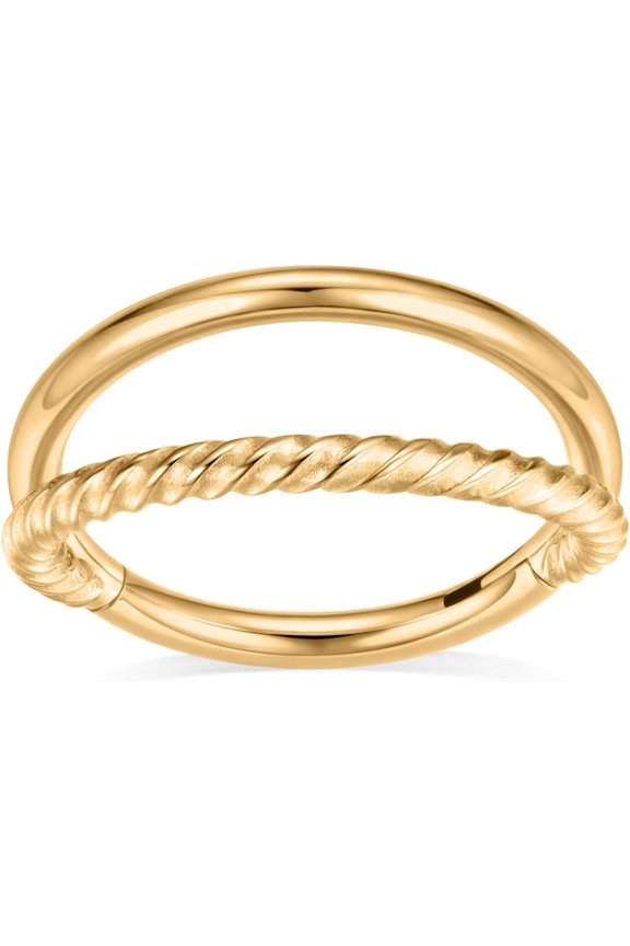 GHRTGR-Conch Jewelry 16 Gauge Earrings Nose Hoops Surgical Steel Septum Ring Nose Rings Hoops for Men Women Daith Earring Cartilage Tragus Rook Ear Lobe Piercing Jewerly