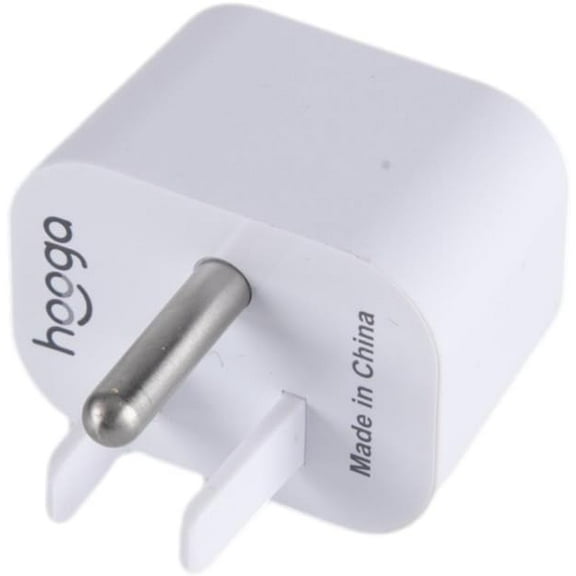 GHRTGR-Hooga Grounding Plug Adapter: Universal Earth Connected Grounding Splitter for Type B Outlets - Multi-Port Safety Socket for Grounding Mats, Sheets, Wristbands, Pillowcases