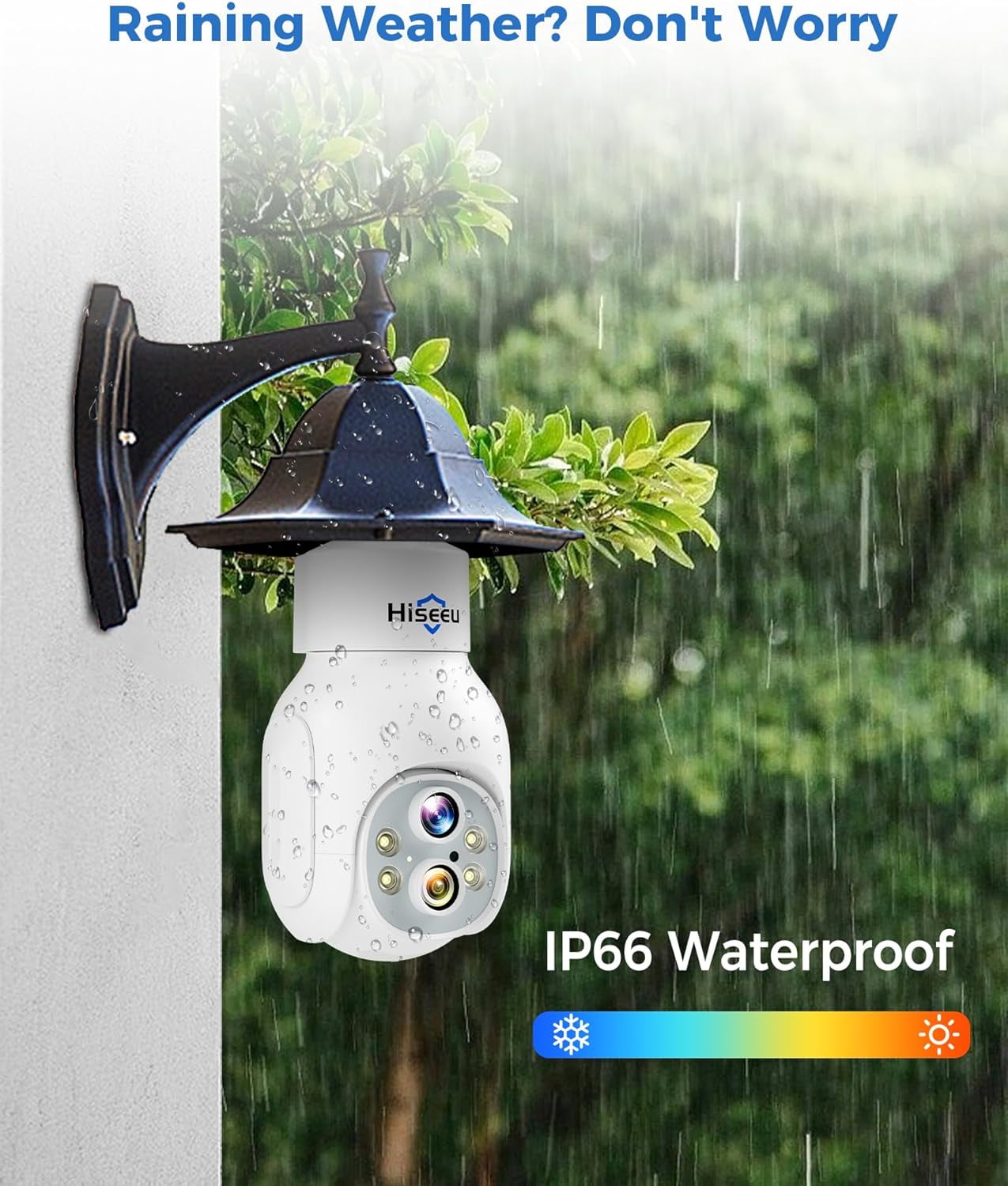 GHRTGR-Light Bulb Security Camera Wireless WiFi Zoom